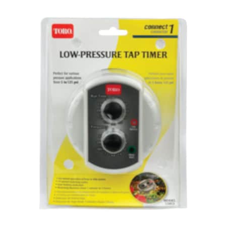 Toro Programmable 1 Zone Low-Pressure Tap TimerGray 7809296